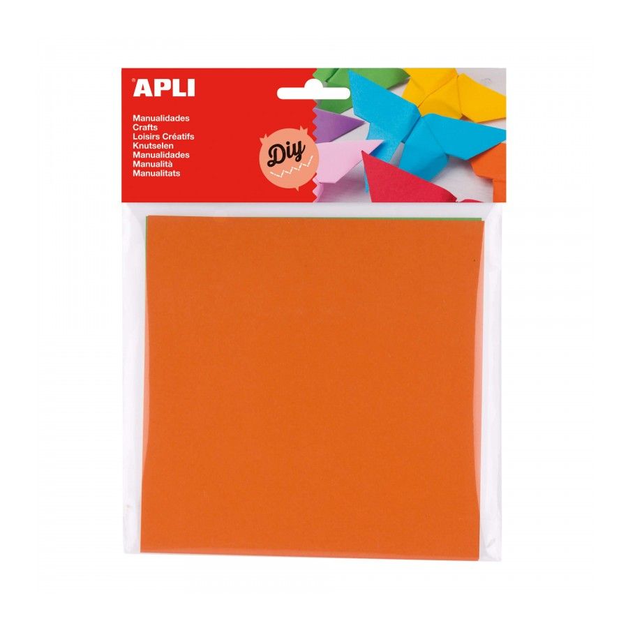 Papel Origami Apli 14793 15x15cm (Emb.50 Folhas) Cor