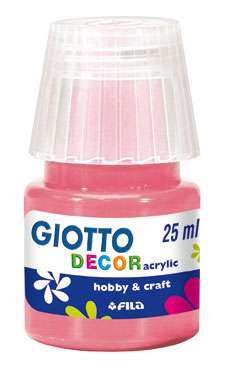 Tinta Acrílica Giotto 5381-06 Decor 25ml Laranja Pessego
