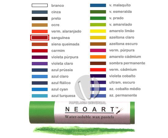 Lápis Pastel Caran d Ache Neoart 7300.065 Sanguínea