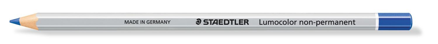 Lápis Dermatográfico Staedtler 108-3 Lumocolor Azul