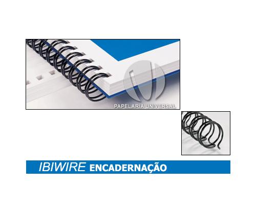 Argola Metálica Ibiwire US 9/16 14mm 21 Anéis Branco Cx.100