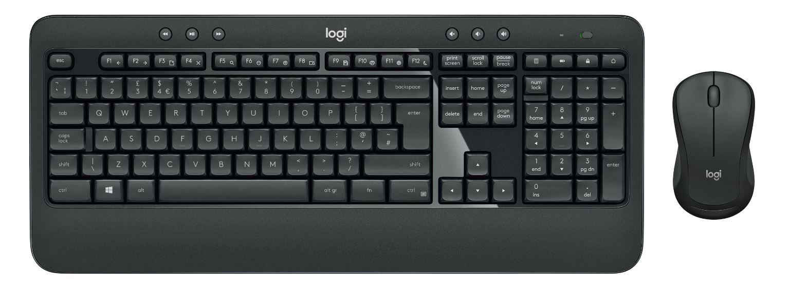Teclado + Rato Logitech MK540 Wireless Black