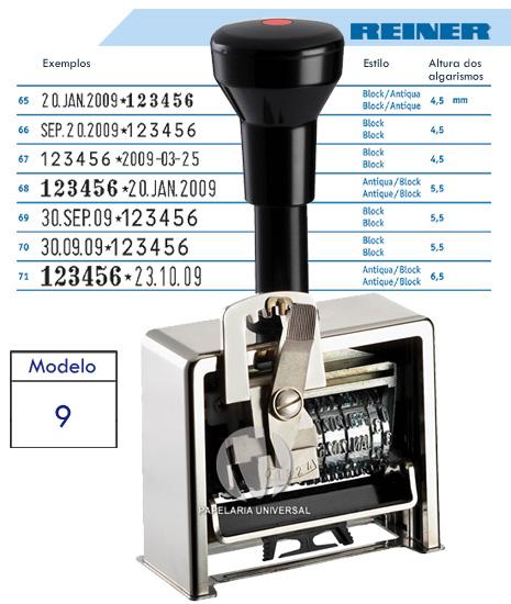 Datador-Numerador Reiner 9 6 Rodas