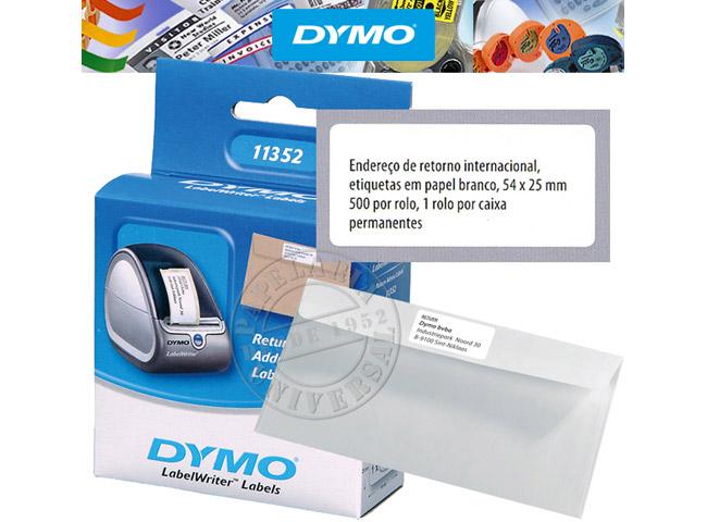 20 Rouleaux Étiquettes Compatibles 11352 / S0722520 25x54mm – 500 Étiquettes/Rouleau Pour Dymo 4XL 450 & Seiko SLP