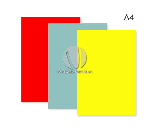 Papel Adesivo JAC A4 80g Amarelo