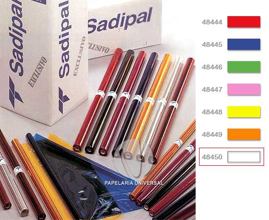 Papel Celofane Sadipal 70x100cm 06908 25Fs Incolor