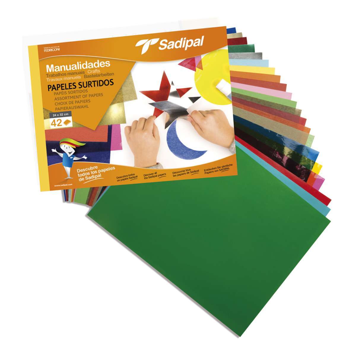 Caderno Manualidades Sadipal 24x32cm 400001Sortido