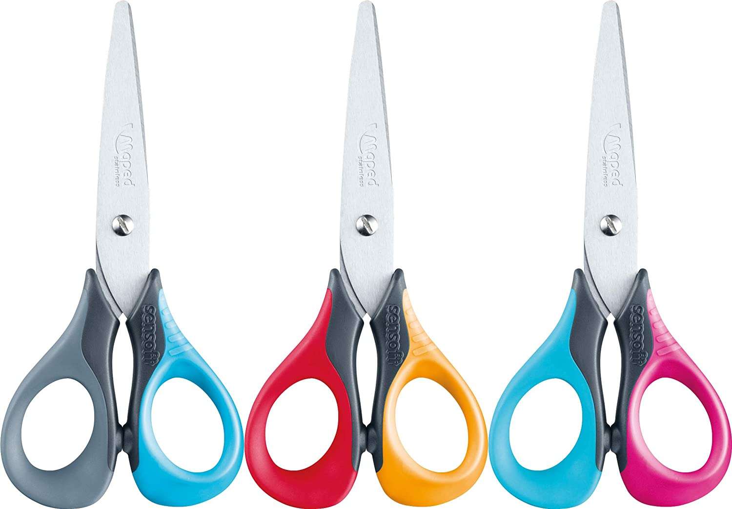 Tesoura Maped 693500 Sensoft 13cm ESQUERDINO