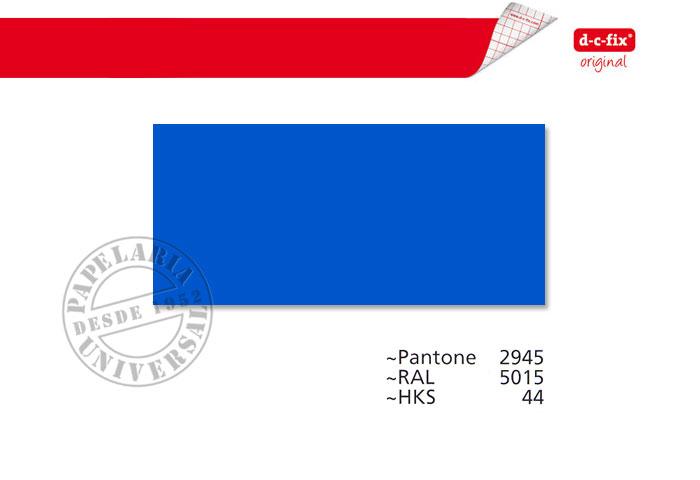 Plástico Adesivo D-C-Fix 0,45x15m 200-2887 B Azul