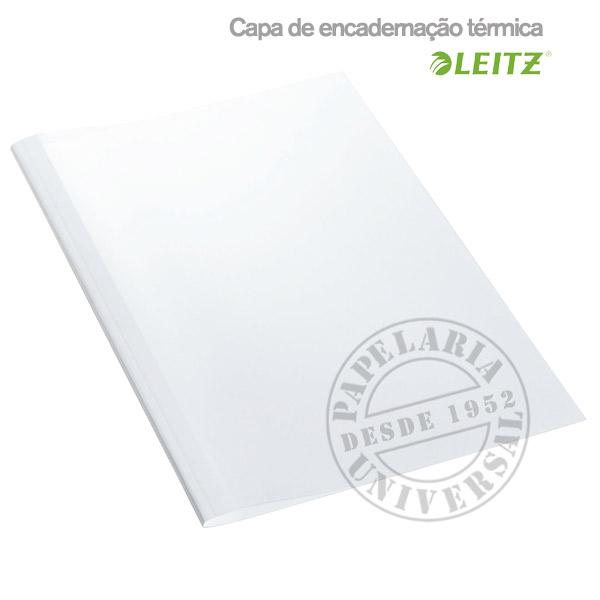 Capa Encadernação Térmica Leitz 177158  1,5mm Branco