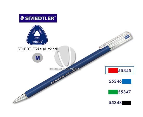 Esferográfica Staedtler  431 M2 Triplus Ball Vermelho