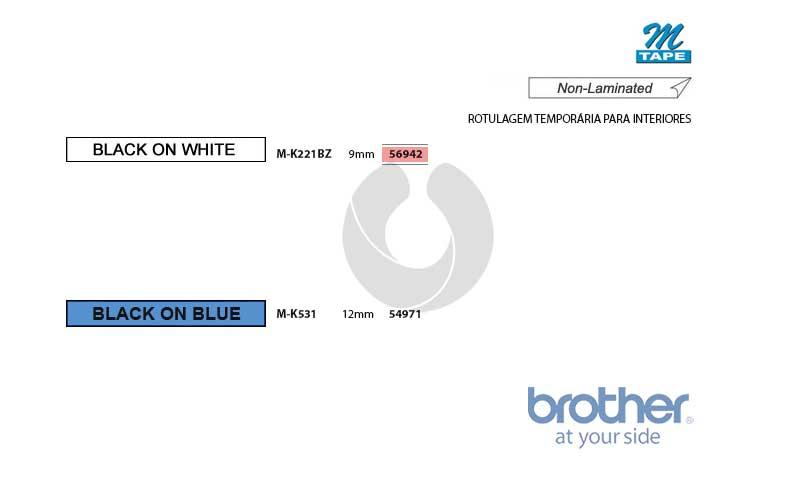 Nastro Scritturale Brother MK221SBZ - Bianco/Nero Per Etichettatrici - Foto 12