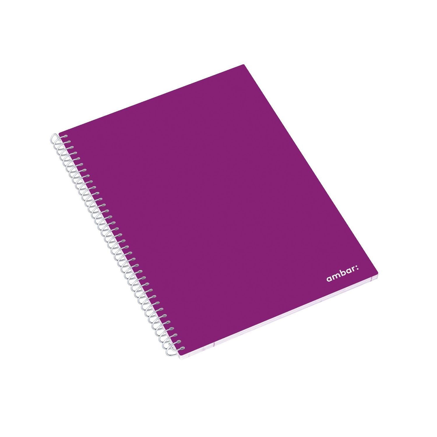 Caderno Espiral A4 Ambar School PP 100F Pautado
