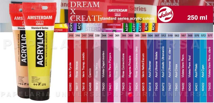 Acrílico Amsterdam 1712.369.0 250ml Magenta Primário