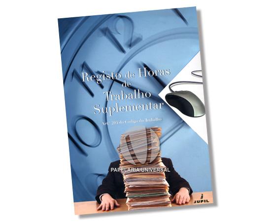 Livro Registo Trabalho Suplementar (Jufil) Laser