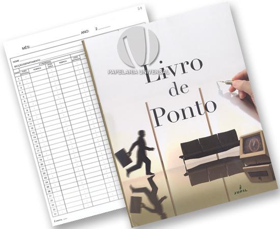 Livro Registo Ponto (Jufil) 100F