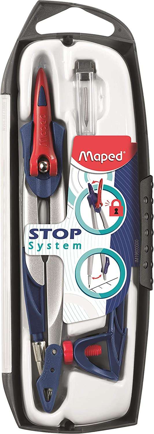 Compasso Maped 196100 Stop System (3 peças)