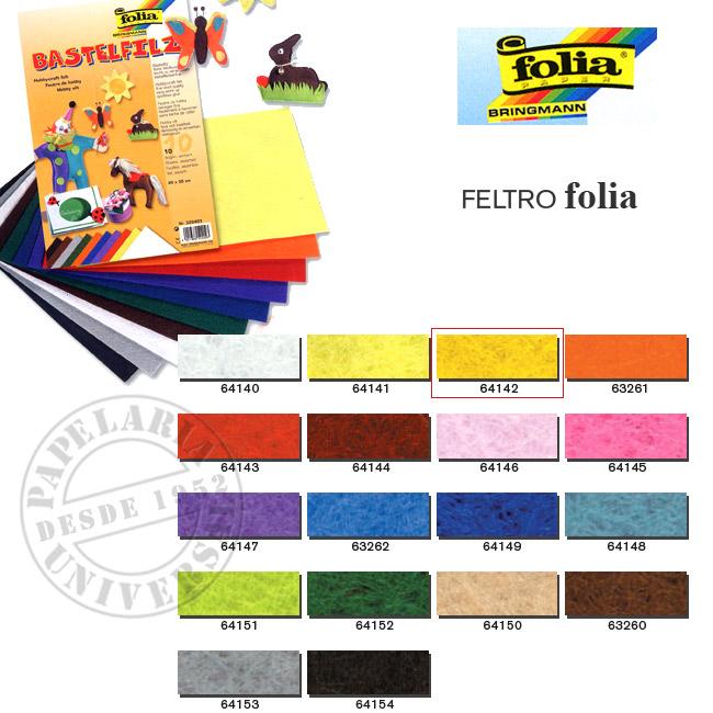 Feltro Folia 20x30cm 150g 5204-14 Amarelo Banana