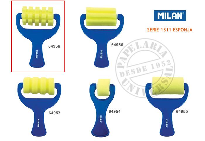 Rolo Pintura Milan 1311.4 70mm Esponja Dentado