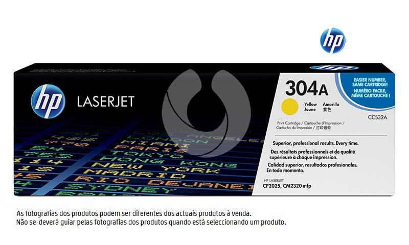 Toner HP CC532a (304a) Amarelo