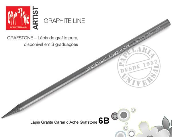 Caran d'Ache : Grafstone : Graphite Pencil : 6b