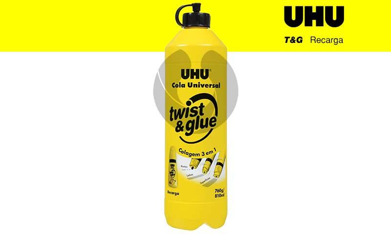 Cola UHU Twist & Glue 46320 760g/810ml (RECARGA)