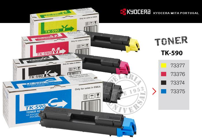 Toner Kyocera / Mita TK-590C Cyan