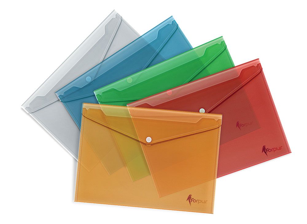 Bolsa Arquivo Forpus PP 21615 A4 (Envelope) Transparente