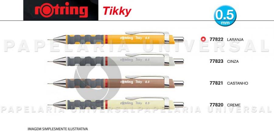 Lapiseira Rotring Tikky II S0969076 0,5mm Laranja