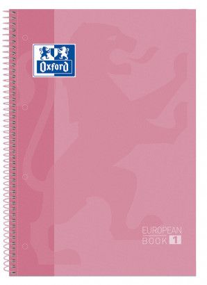 Caderno Espiral A4 Oxford Capa Dura 400078124 80F Paut Rosa