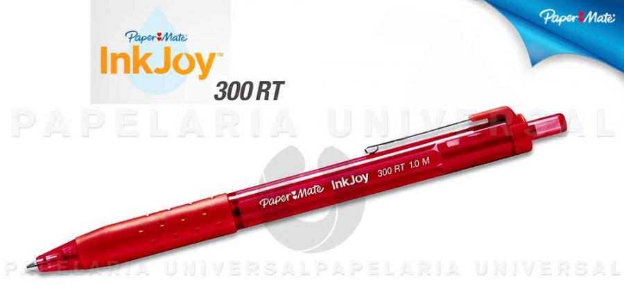 Esferográfica Paper Mate InkJoy 300-RT Vermelho