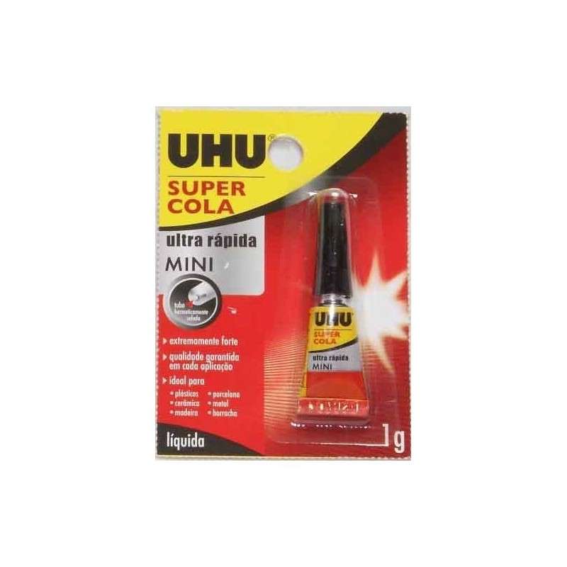 Cola UHU Super Cola 41215 1g MINI Ultra Rápida