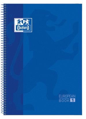 Caderno Espiral A4 Oxford Capa Dura 100430197 80F Q Azul Mar