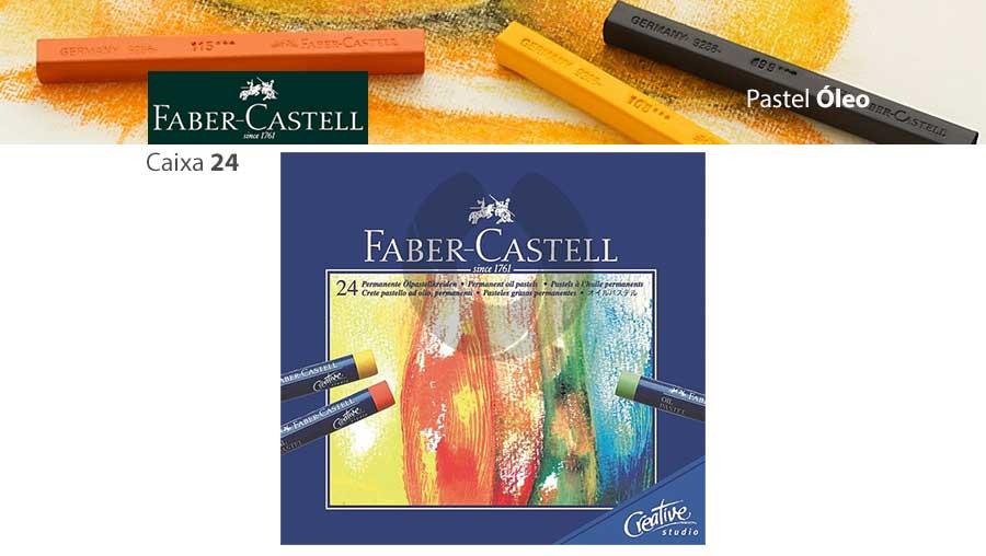 Pastel Óleo Faber-Castell 127024 Cx.24