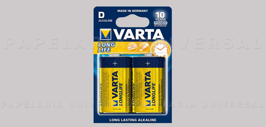 Pilha Varta Alcalina ENERGY LR20 (Emb.2)
