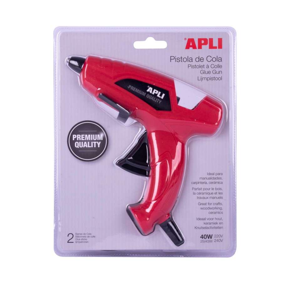 Pistola de Colar Apli 13942 40w + 2 Barras