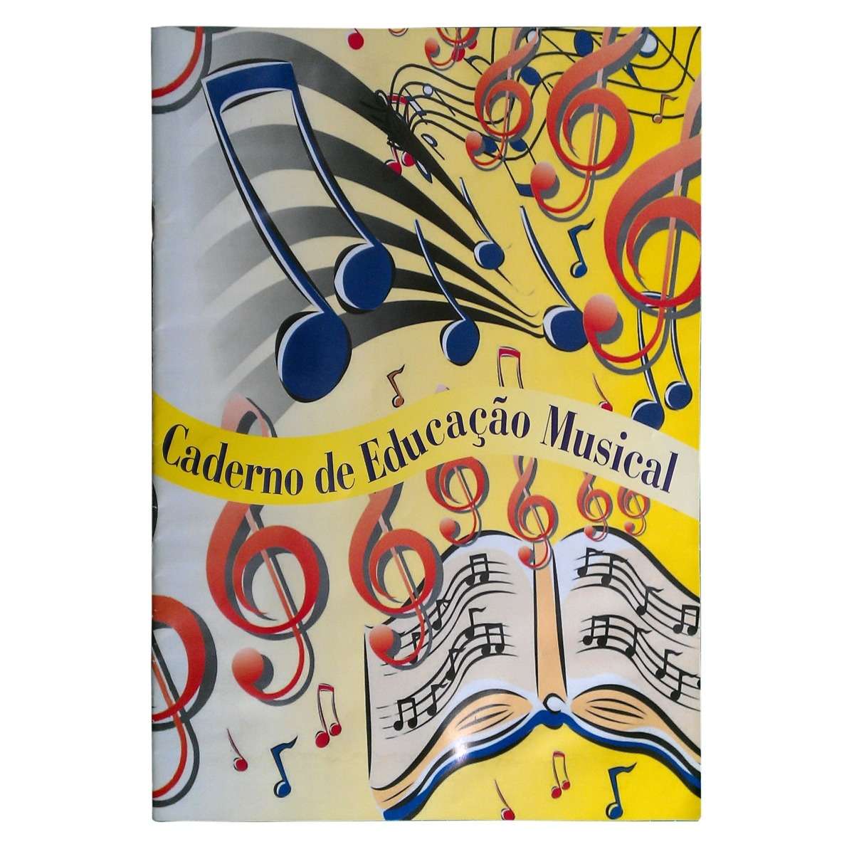 Caderno Música PF A4 20 Folhas