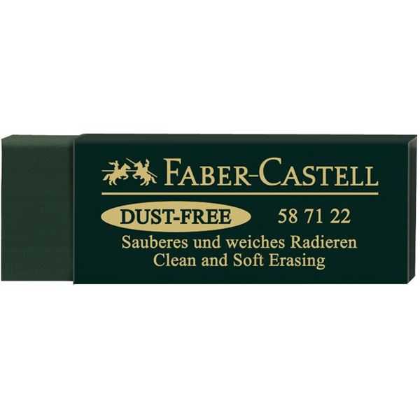 Borracha Faber-Castell 587122 Art Eraser Verde