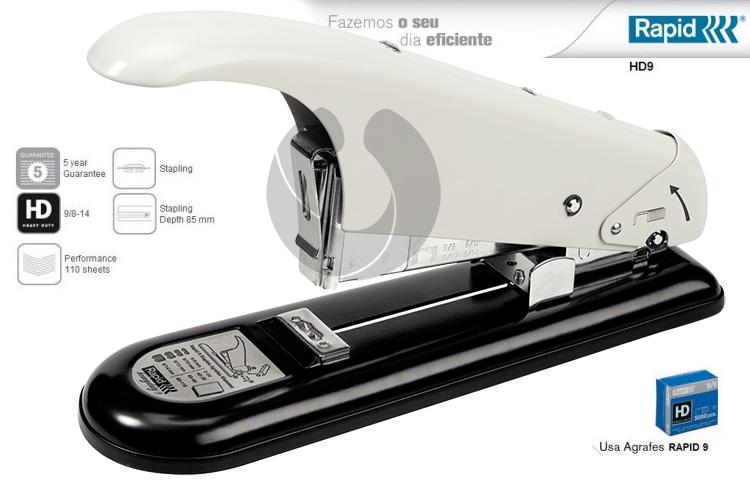 Agrafador Rapid HD  9 Heavyduty Branco