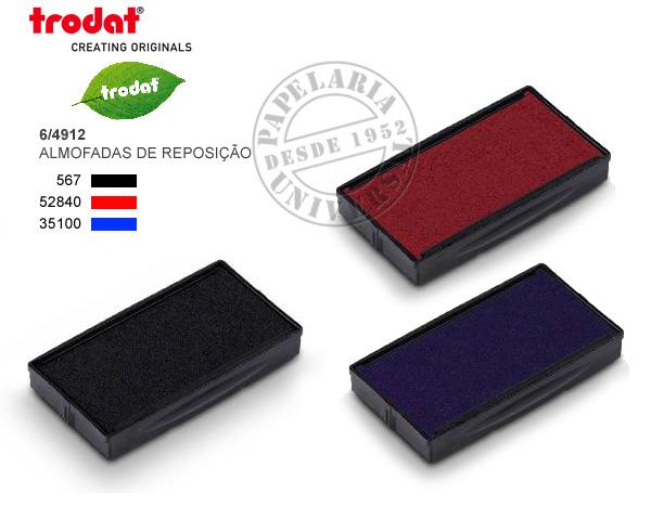 Almofada Trodat Printy Line 6/4912 (01) Preto
