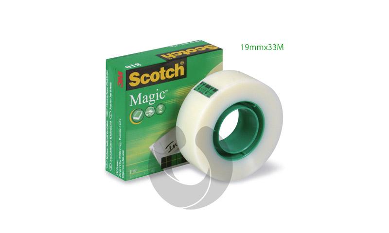 Fita Adesiva 3M 810 19mmx33m Scotch Magic