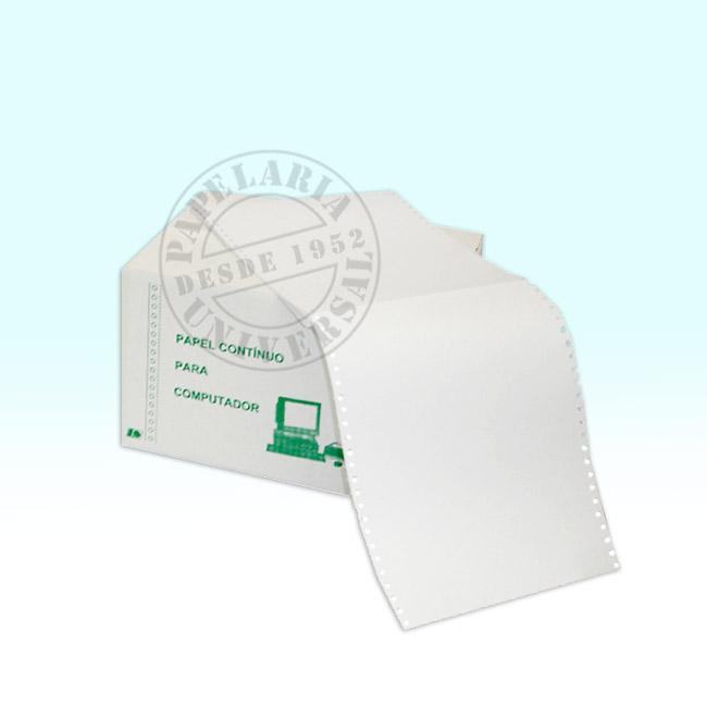 Papel Formulário Contínuo 12x 9,5 4 Vias Liso Auto Cx.500
