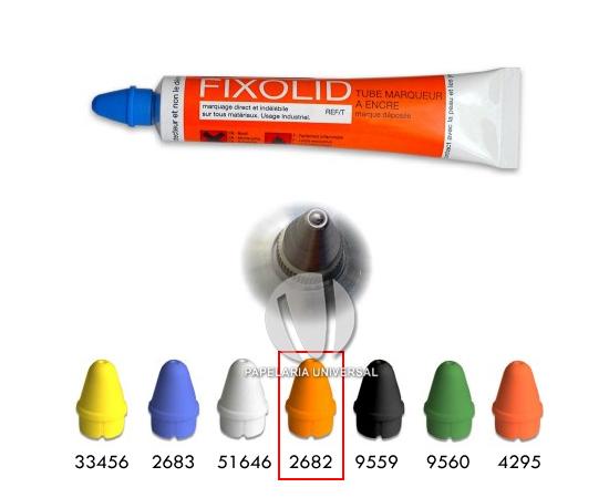 Marcador Fixolid T300 55ml Laranja