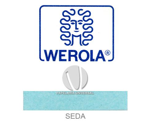 Papel Seda Werola 50x70cm 20g 10200-55 Azul Claro