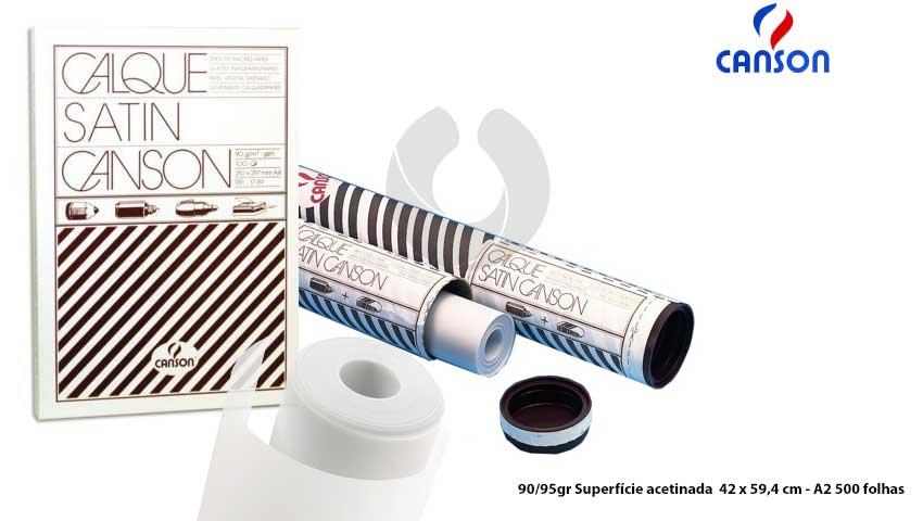 Papel Vegetal Canson A2  90/95g 11-139