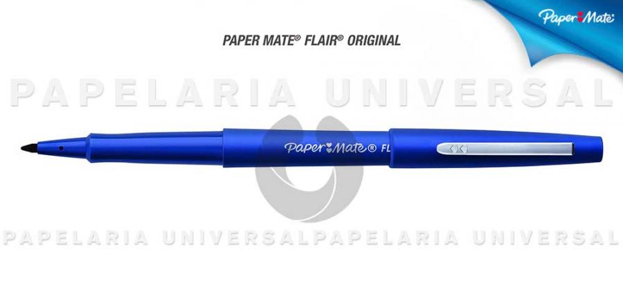 Marcador Paper Mate Futura Nylon Azul