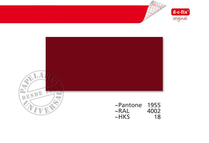 Plástico Adesivo D-C-Fix 0,45x15m 200-1829 M Bordeaux