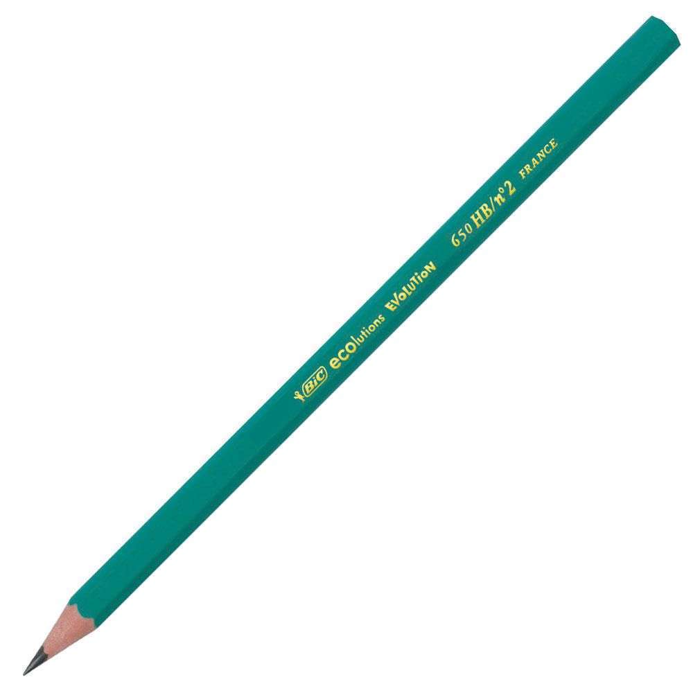 Lápis Grafite Bic ECOlutions Evolution 650 HB nº2