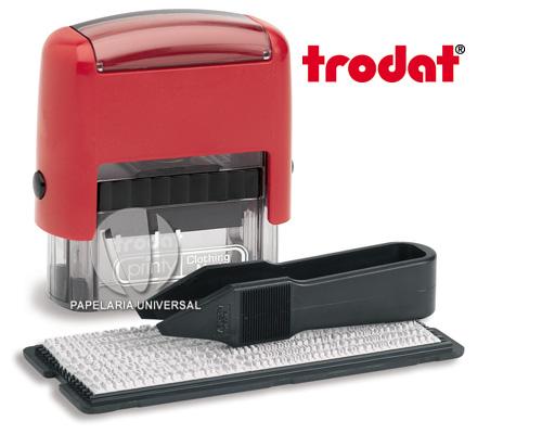 Carimbo Trodat 4911TYPO (4951) Typomatic Line TEXTO