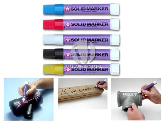 Marcador Sakura Solid Marker XSC-50 Branco
